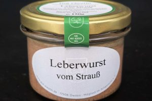 Straußenleberwurst